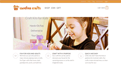 Desktop Screenshot of carefreecrafts.com